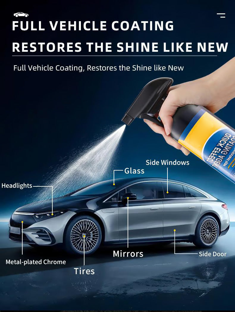 š„2025 Hot Saleš„Advanced Car Quick-acting Coating Agent SprayāØ(Bonus towel included with every purchase!)