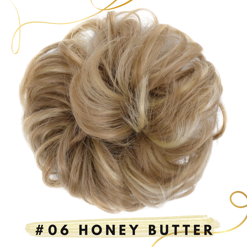 Negusy™ Messy Buns Hair Extension Scrunchie | Your 5-Second Hairstyle Hack