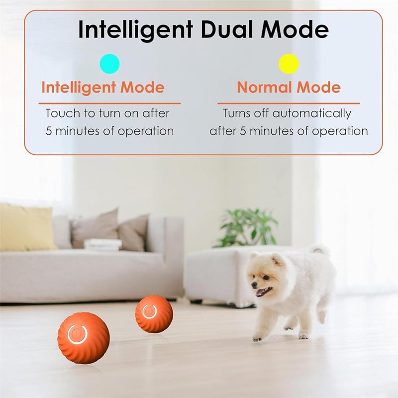 ✨Smart jumping ball-Dog toys🎁teeth grinding, chewing resistance, boredom relief 💥