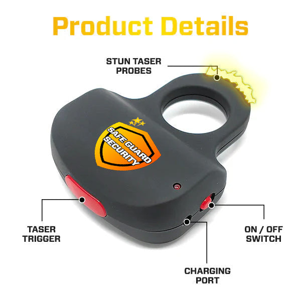 ⚡SafeGuard Extreme 28,000,000 Suptruck Knuckle Stun Grip