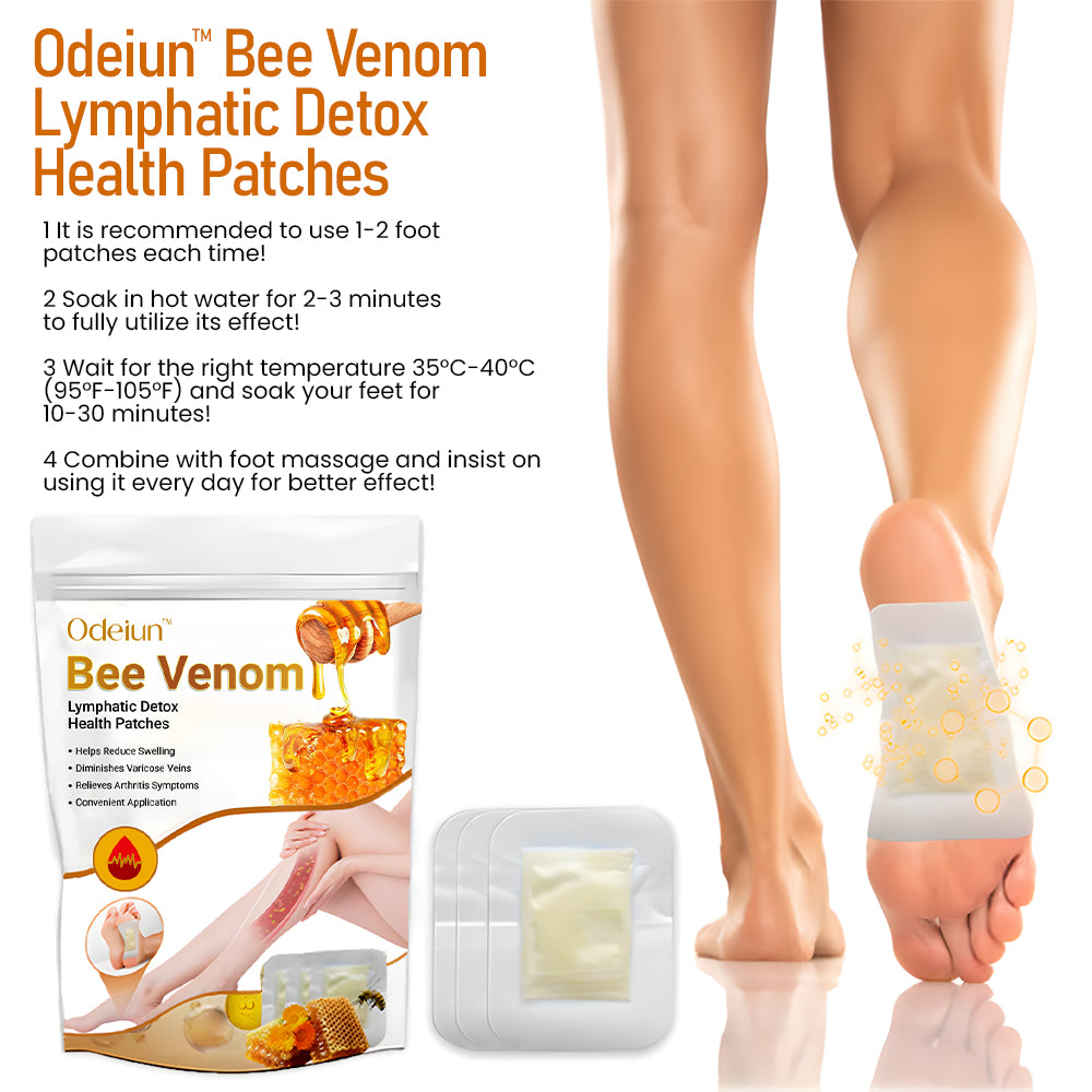 Odeiun™ Bee Venom Lymphatic Detox Health Patches