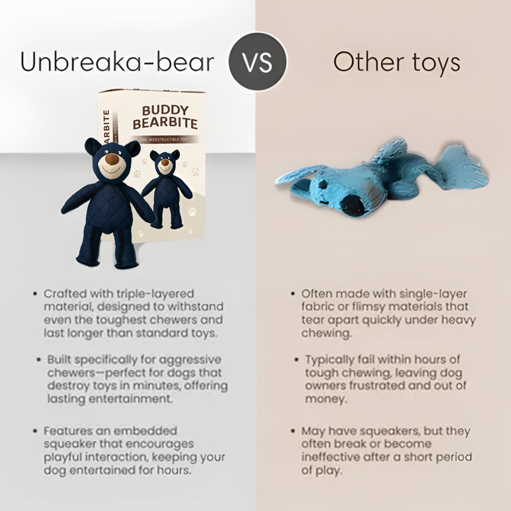 2025 New Buddy BearBite for frequent chewers🦮🐕🦺