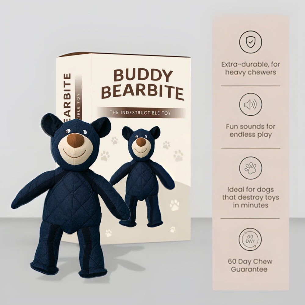 2025 New Buddy BearBite for frequent chewers🦮🐕🦺