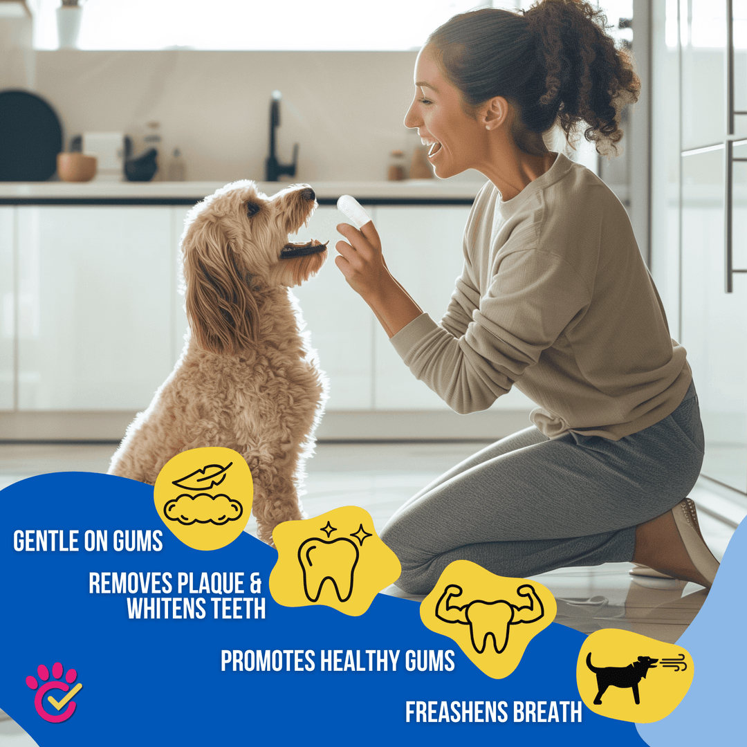 Natural Formula Pet Cleansing Finger Wipes