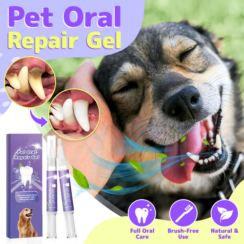 Pet Oral Repair Gel(One box contains two gels)
