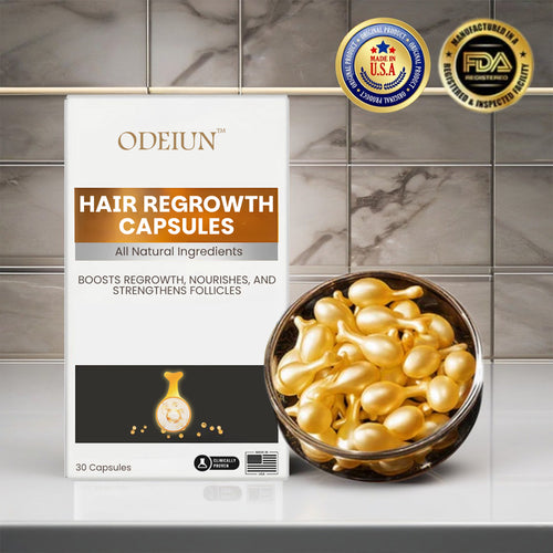 Odeiun™ Hair Renewal Capsules: Nourish for Thicker, Fuller Hair ✨