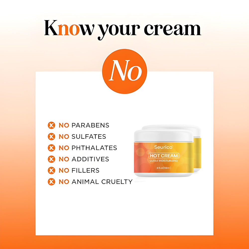 Seurico™ Hot Cream – Lift Saggy Skin, Reduce Wrinkles & Cellulite Fast