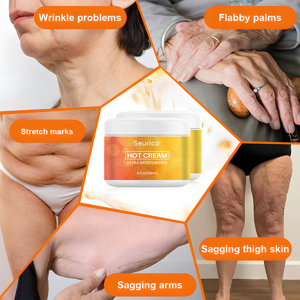 Seurico™ Hot Cream – Lift Saggy Skin, Reduce Wrinkles & Cellulite Fast