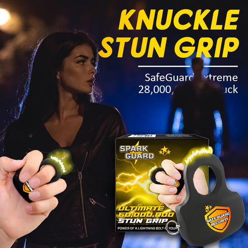 ⚡SafeGuard Extreme 28,000,000 Suptruck Knuckle Stun Grip