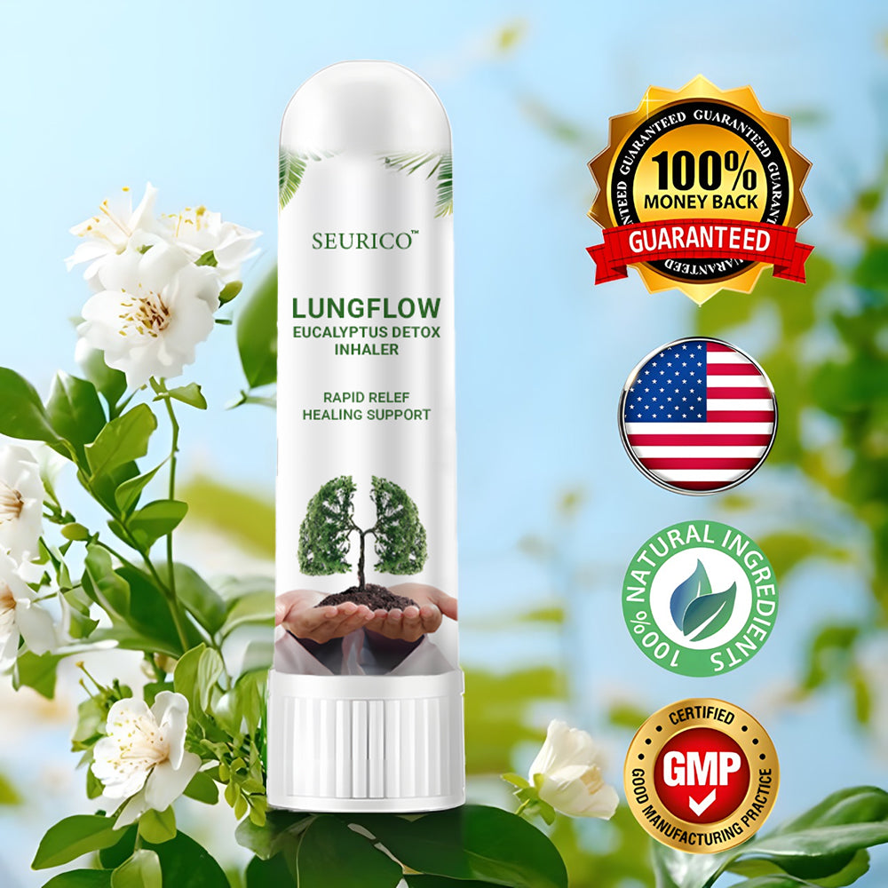 Seurico™ LungFlow Eucalyptus Detox Inhaler