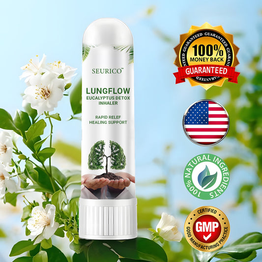 Seurico™ LungFlow Eucalyptus Detox Inhaler