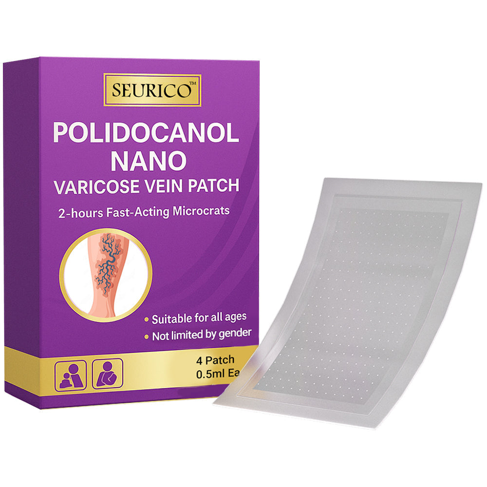 Seurico™ Polidocanol Nano Varicose Vein Relief Patch 👩🏼⚕️ Clinically Recommended by NICE (National Institute for Health and Care Excellence)