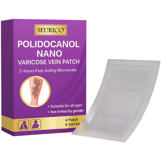 Seurico™ Polidocanol Nano Varicose Vein Relief Patch 👩🏼⚕️ Clinically Recommended by NICE (National Institute for Health and Care Excellence)