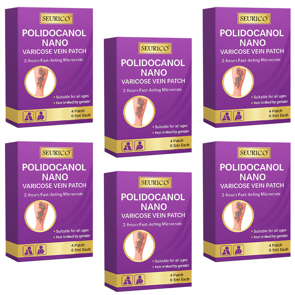 Seurico™ Polidocanol Nano Varicose Vein Relief Patch 👩🏼⚕️ Clinically Recommended by NICE (National Institute for Health and Care Excellence)