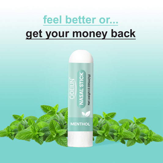 Odeiun™ Instant Relief Nasal Stick – Clear Congestion, Boost Energy & Curb Cravings Naturally