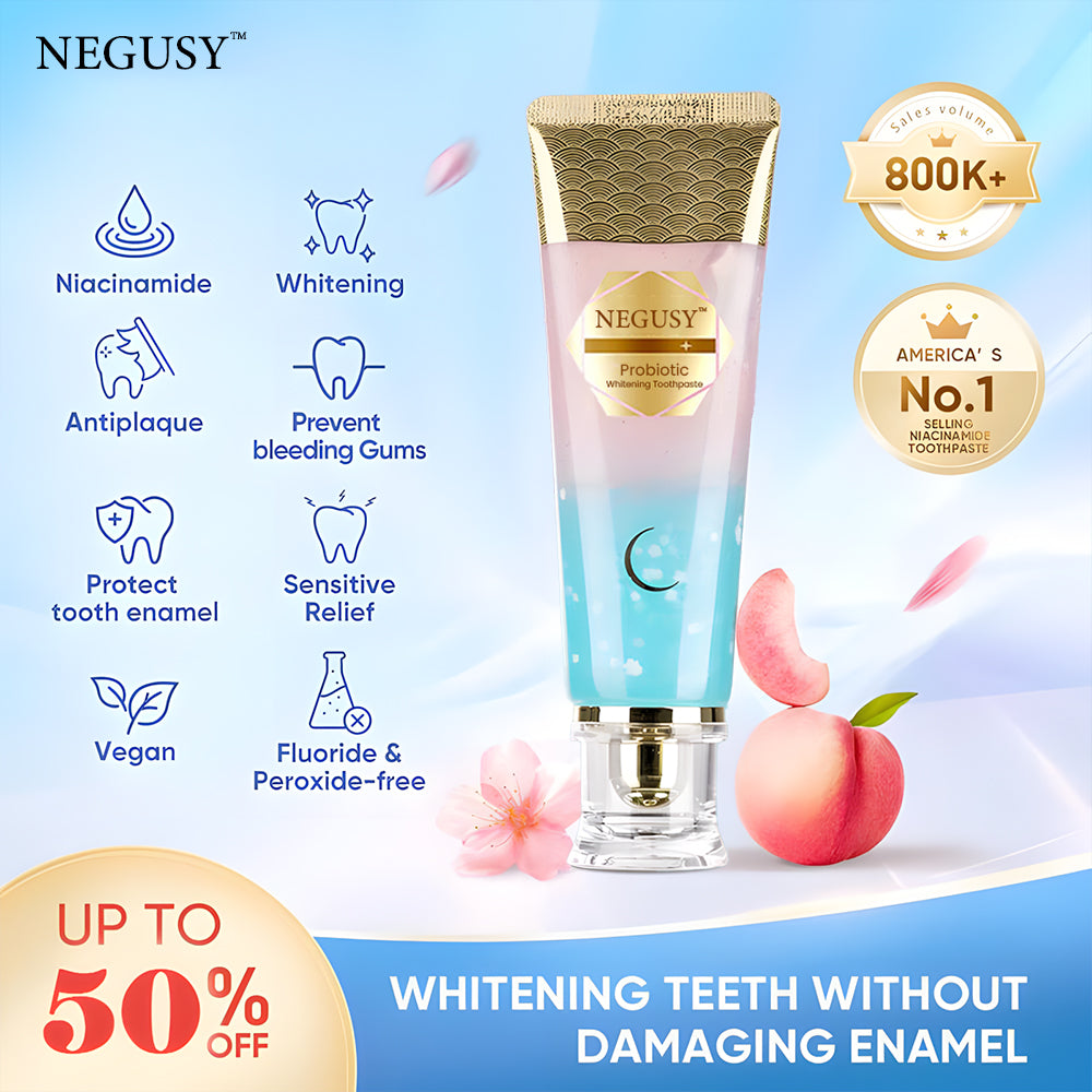 Negusy™ Probiotic Shine Whitening Toothpaste🦷