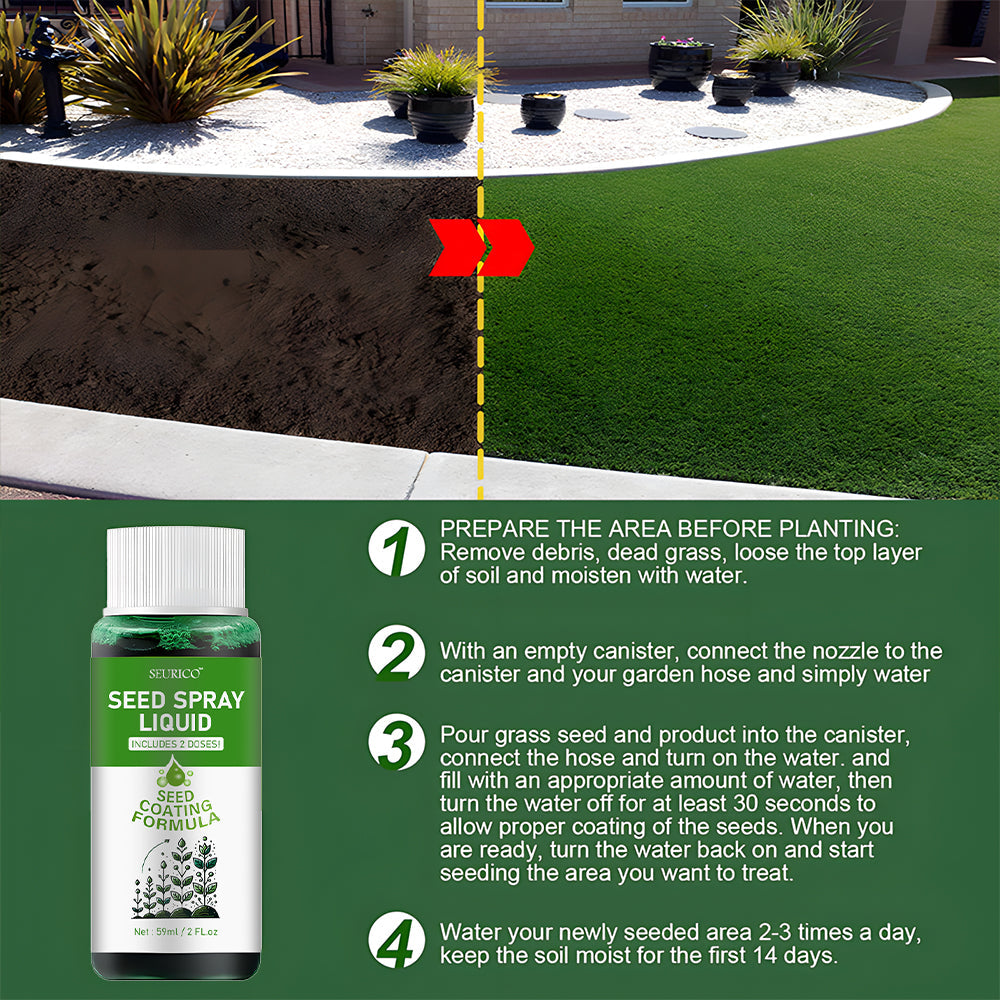 🎉 Hot Sale🌱Seurico™ Green grass and damage to protect lawn spray