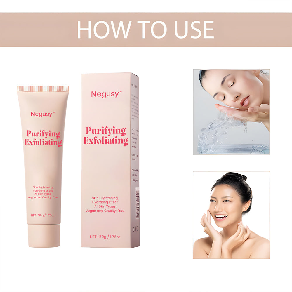 Negusy™ Purifying Exfoliating Gel for Acanthosis Nigricans, Exfoliation, Dark Spots, Skin Tags, Eczema