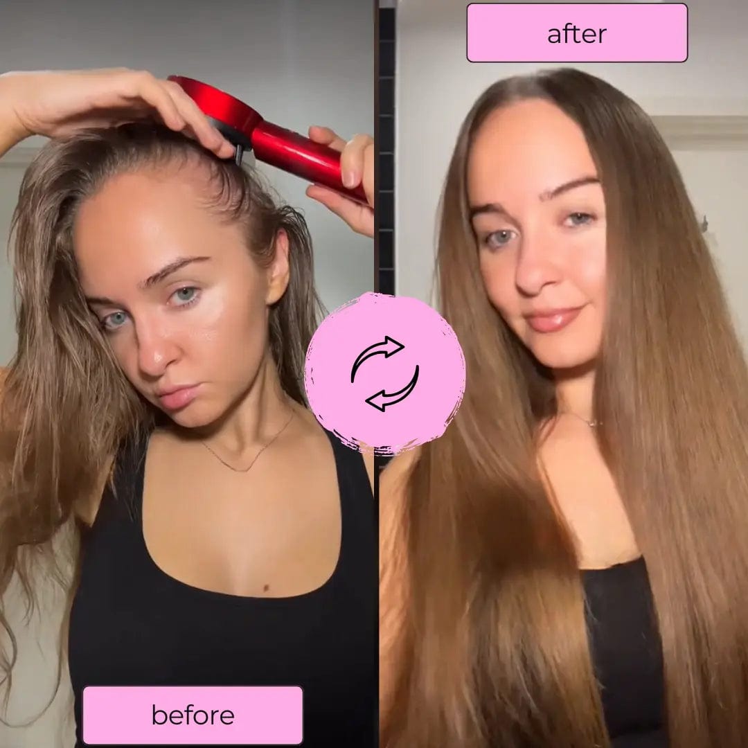 Red Light Therapy Electric Scalp Massager:Stimulate Hair Growth, Soothe Your Scalp, and Enjoy a Spa-Like Relaxation Experience!