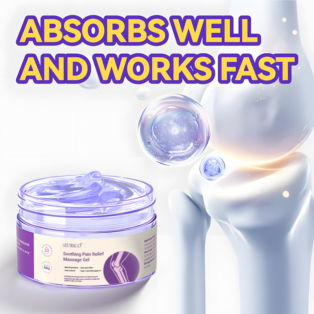 👨⚕️Official Store: Seurico™ Turmeric & Emu Oil Arthritis Soothing Pain Relief Massage Gel 👨⚕️American Orthopaedics (AAOS) Approved