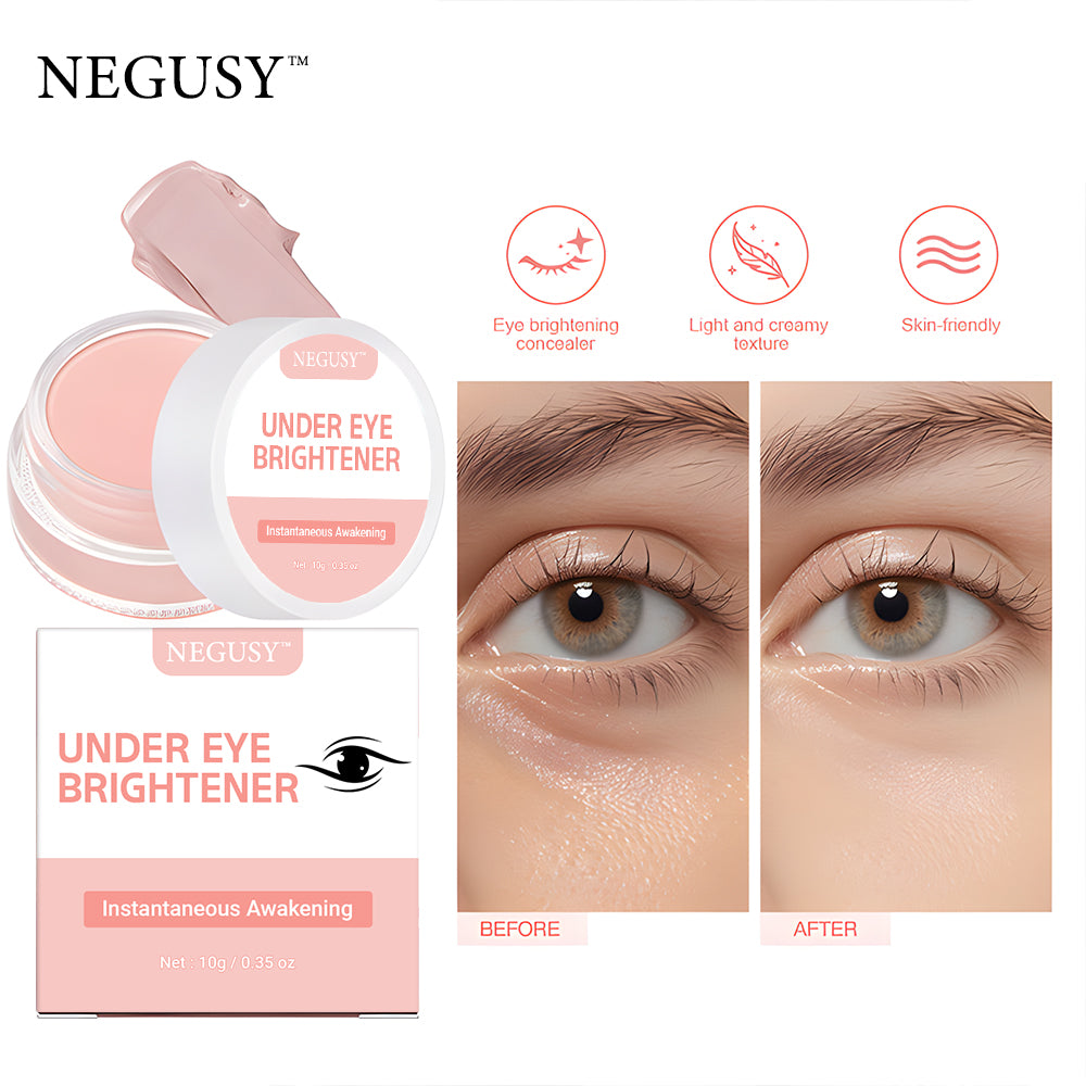 Negusy™ Under Eye Brightener, Eye Concealer for Dark Circles