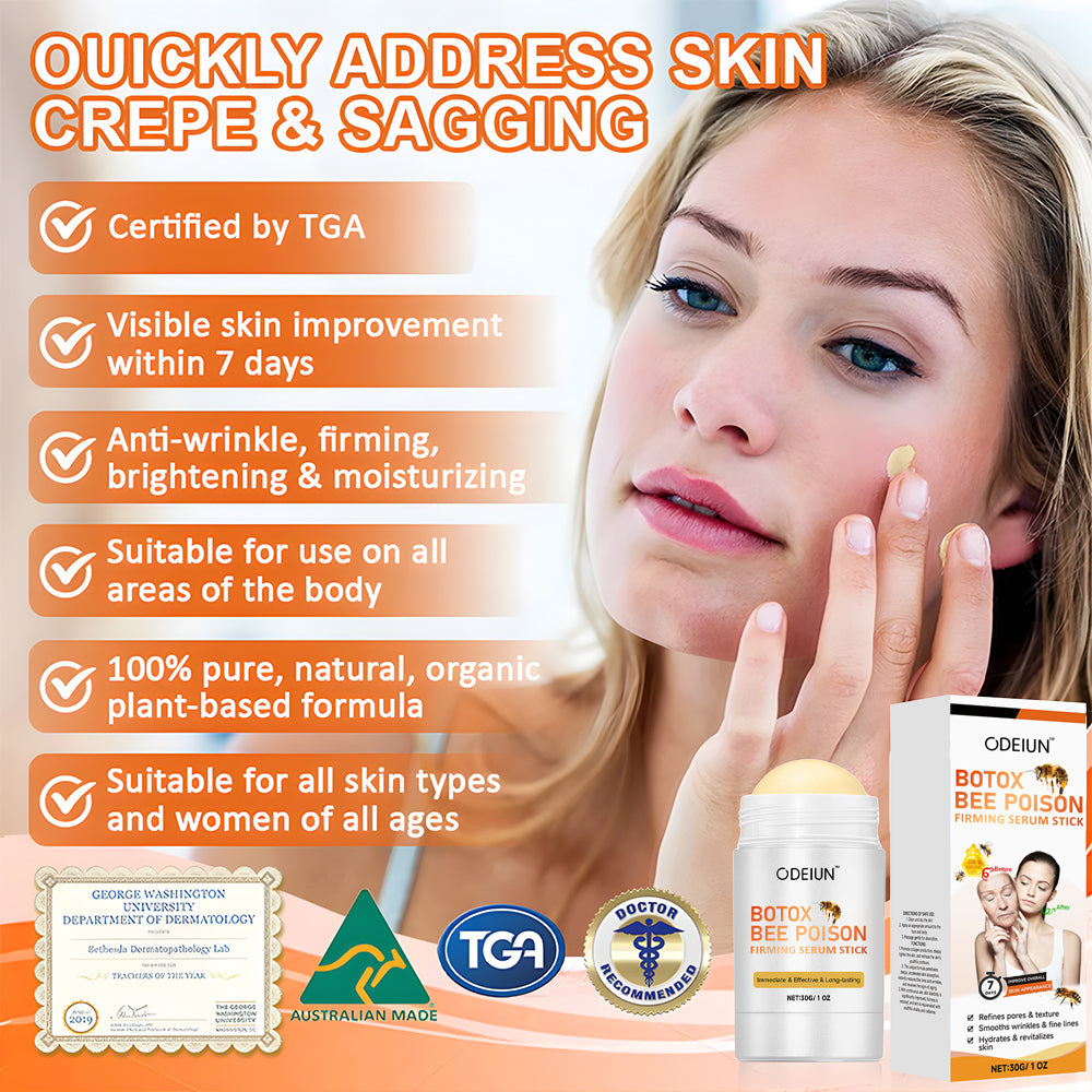 ā”š„Limited Time Only: Get 50% Off Now! š Odeiun⢠Botox Bee Venom Firming Serum Stick