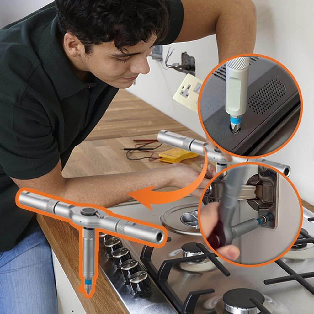 ๐ฅ 24-in-1 Magnetic Ratchet Screwdriver Set โ Compact, Portable & Versatile