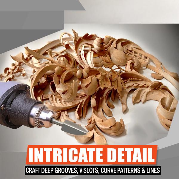 Seurico™ Woodworking Carving and Engraving Drill Bit Kit