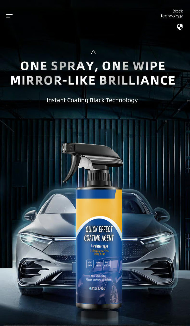 🔥2025 Hot Sale🔥Advanced Car Quick-acting Coating Agent Spray✨(Bonus towel included with every purchase!)