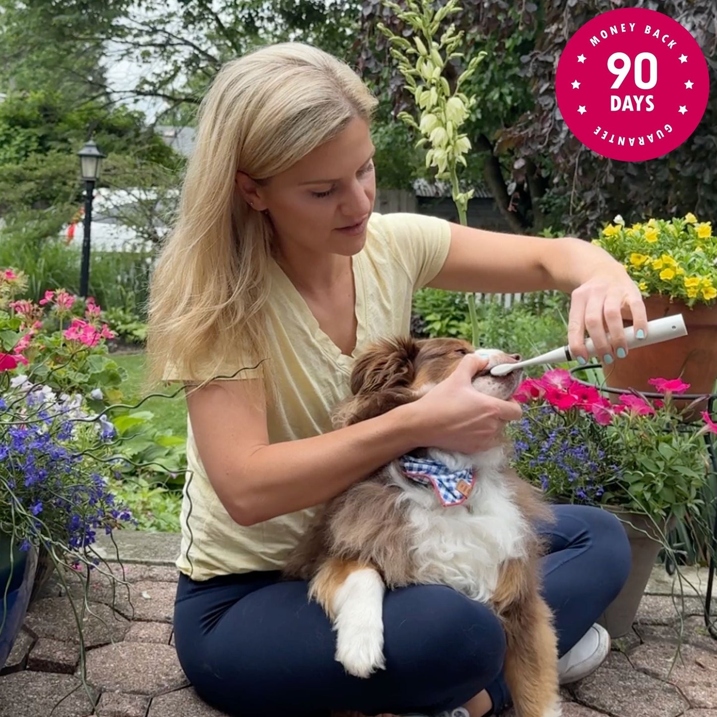 Negusy™ Pet Ultrasonic Toothbrush – Professional Tartar Removal & Fresh Breath for Dogs