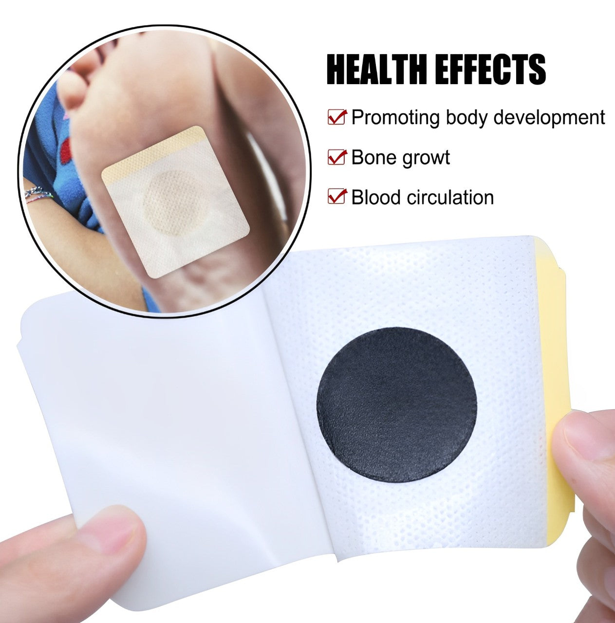 Zakdavi™ Herbal Height Increasing Foot Patch🌿 - Awaken Pituitary Growth Hormone