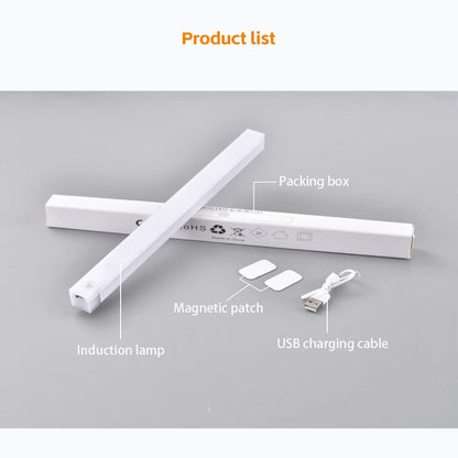💡 No-Drill Smart Motion Sensor LED Light Bar — 🧲 Magnetic, 🔋 USB-C Rechargeable