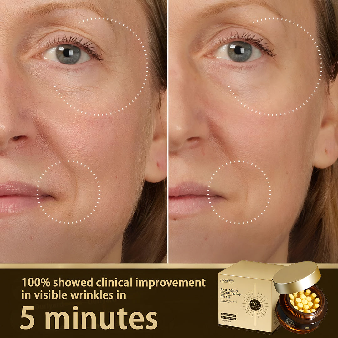 ✅ Official Store | ODEIUN™ Anti-Aging Moisturizing Cream 💧 Hyaluronic Acid + Retinol + Collagen – Youthful Glow for Face, Neck, Chest & Legs ✨ Day & Night Care