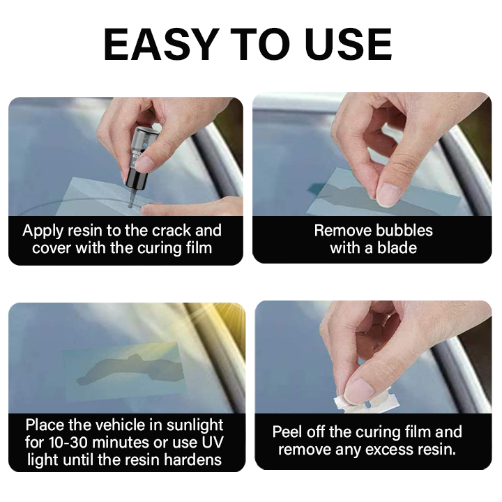 Seurico™ GlassFix Guard: 2024 Windshield Crack Repair Formula