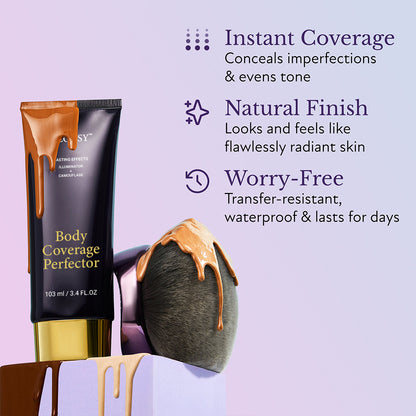 Negusy™ Body Complexion Perfector – Foundation, Concealer & Skincare in One