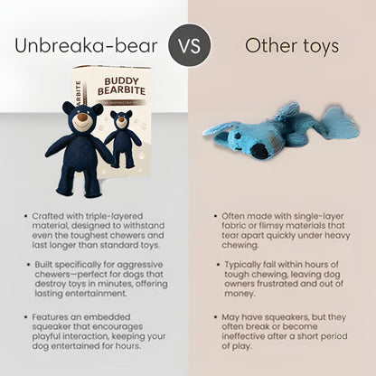 2025 New Buddy BearBite for frequent chewers🦮🐕‍🦺