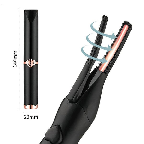 ✨ Electric Eyelash Curler - 8-Second Heat, 3 Temp Settings, Long-Lasting Curls  👁️