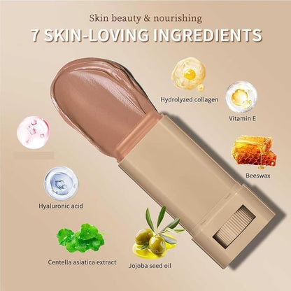 🔥🔥Foundation Stick Beauty Balm Serum Boosted Skin Tint🎁free-concealer-brush
