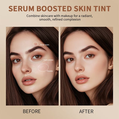 🔥🔥Foundation Stick Beauty Balm Serum Boosted Skin Tint🎁free-concealer-brush