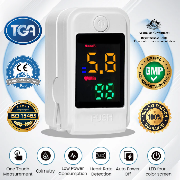 [99.9% Accuracy] Seurico™ Smart Non-Invasive Laser Blood Glucose Meter 🔬😊