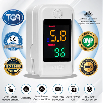 [99.9% Accuracy] Seurico™ Smart Non-Invasive Laser Blood Glucose Meter 🔬😊