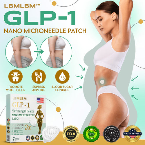 LBMLBM™ NIDDK-Tirzepatide Slimming & health NANO MICRONEEDLE PATCH🇺🇸👨‍⚕️（Zero Pain, 24/7 Release | Lose 20lbs FAST | 90% Sugar Drop | ）
