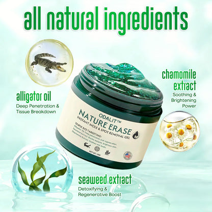 ✅Official Store: ODALIT™ Nature Erase Instant Mole & Spot Removal Gel