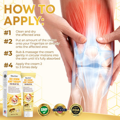 Seurico™ Bee Venom Joint Therapy Pain Relief Gel 🐝🔥