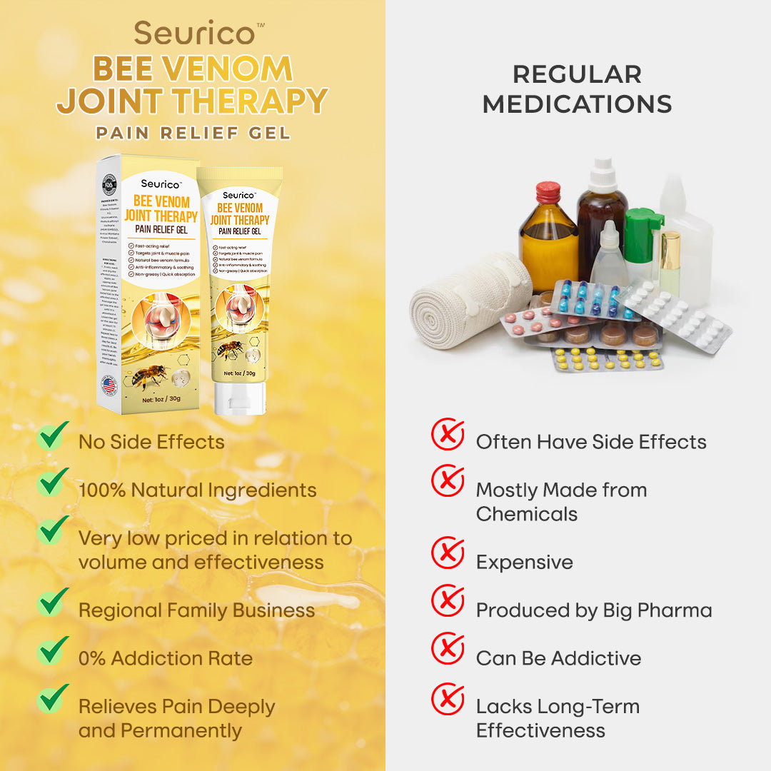 Seurico™ Bee Venom Joint Therapy Pain Relief Gel 🐝🔥