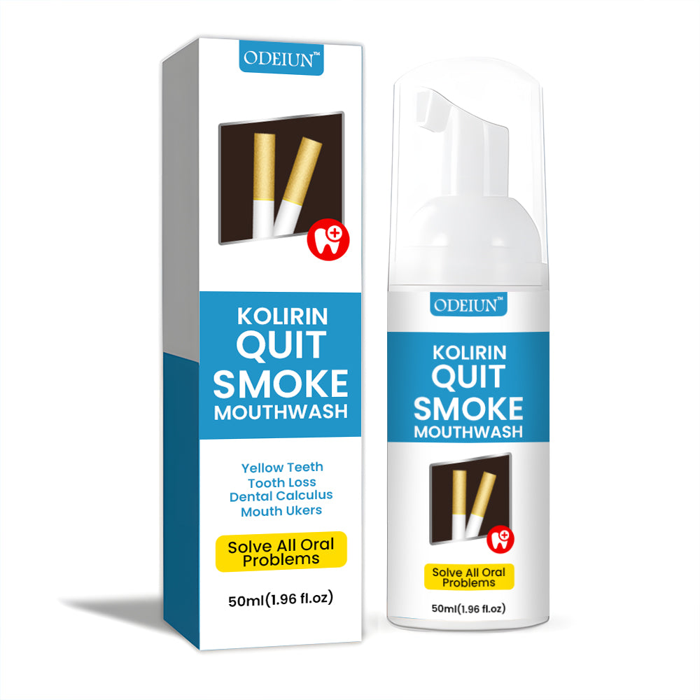 🎉 2025 Limited 70% OFF ️🔥 Odeiun™ Kolirin QuitSmoke Mouthwash - Solve All Oral Problems