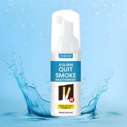 🎉 2025 Limited 70% OFF ️🔥 Odeiun™ Kolirin QuitSmoke Mouthwash - Solve All Oral Problems