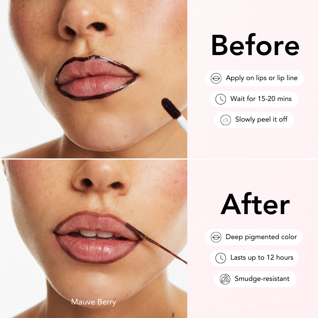 Zakdavi™Stick & Stay Peel-off Lip Stain-✨Long-lasting color lock, waterproof and smudge-resistant✨