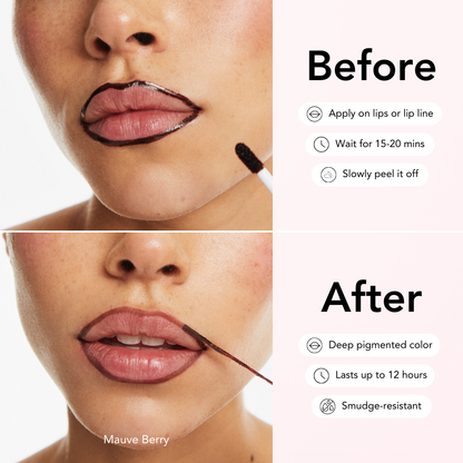 Zakdavi™Stick & Stay Peel-off Lip Stain-✨Long-lasting color lock, waterproof and smudge-resistant✨