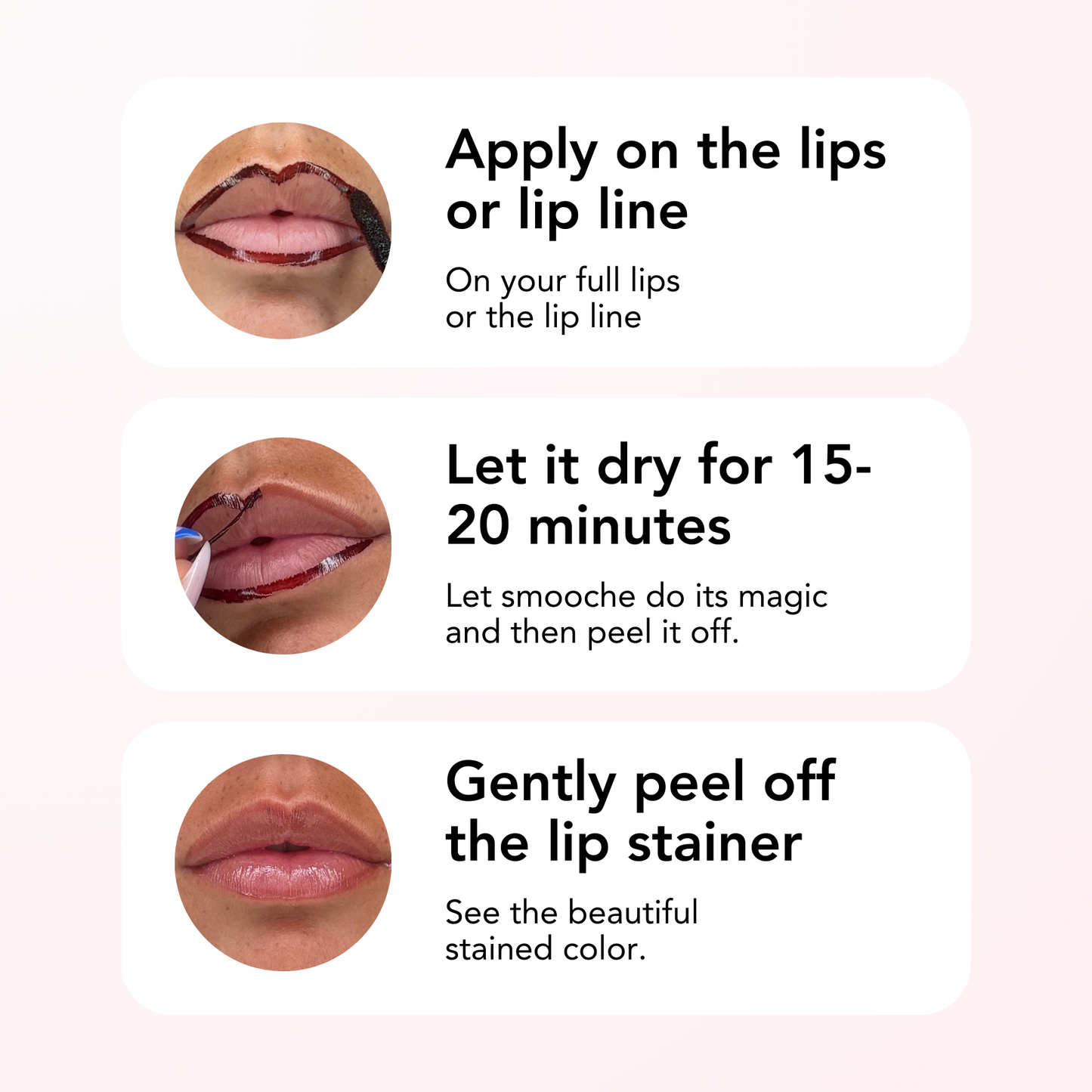 Zakdavi™Stick & Stay Peel-off Lip Stain-✨Long-lasting color lock, waterproof and smudge-resistant✨
